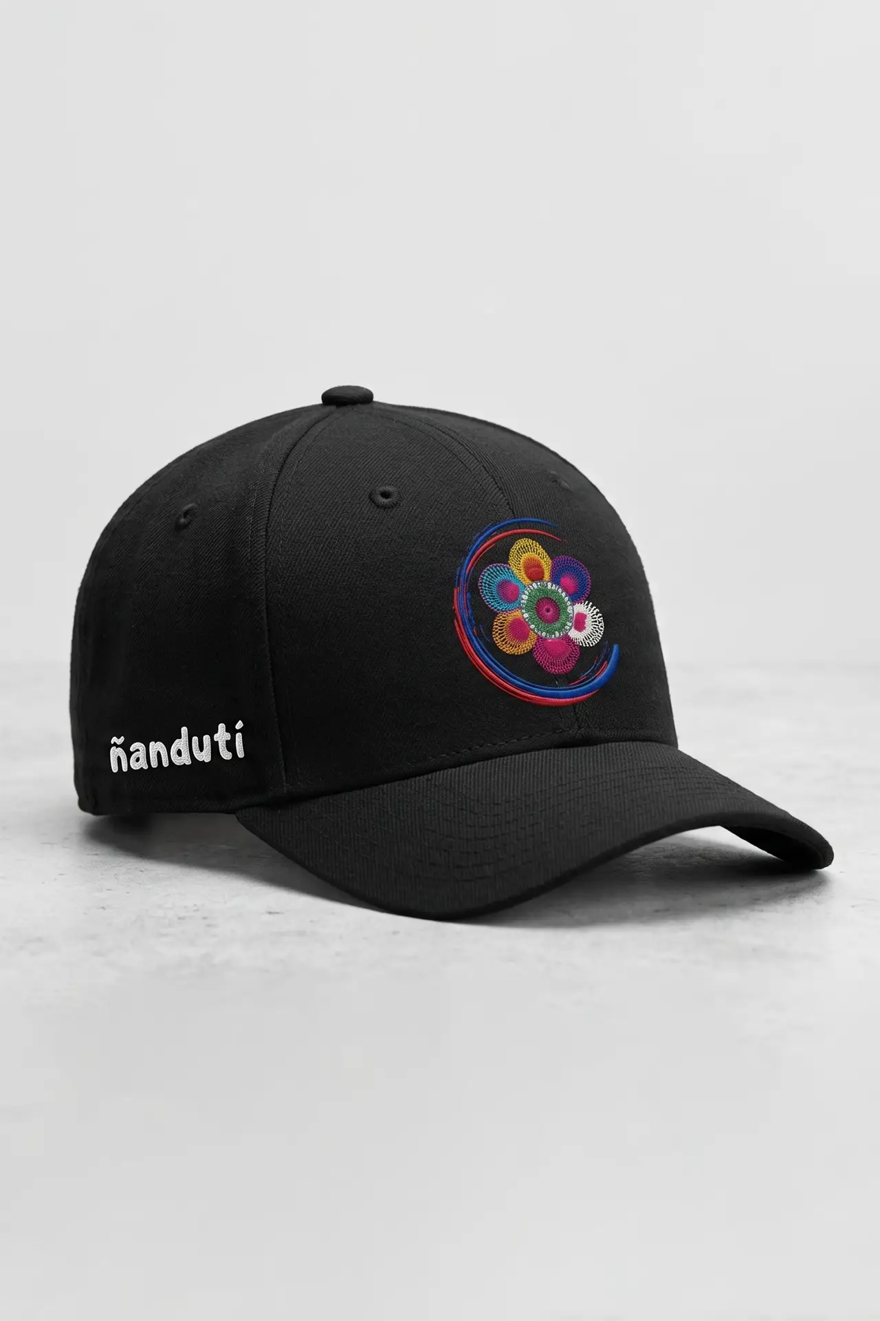 Gorra negra unisex Ñandutí Store
