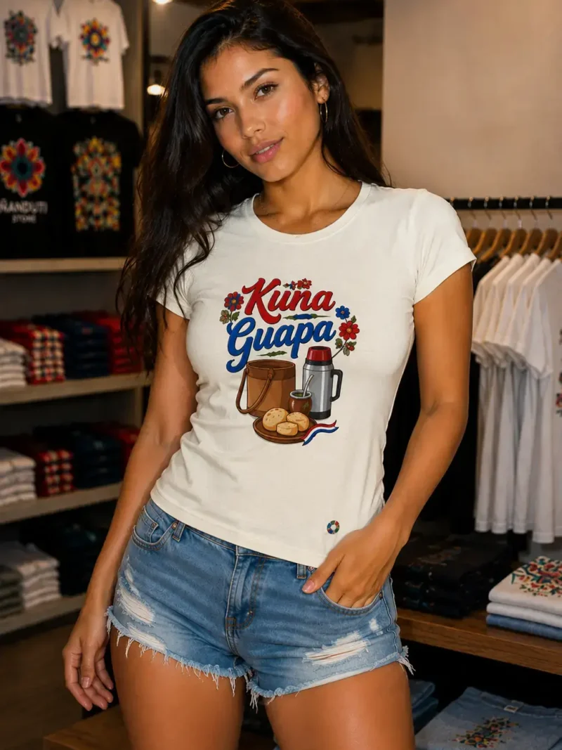 Camiseta manga corta mujer Kuña Guapa